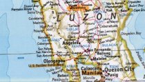 Map of Luzon, Philippines